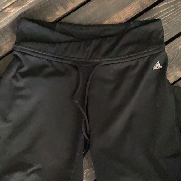 Adidas wide leg cropped Climalite leggings small - Picture 4 of 4